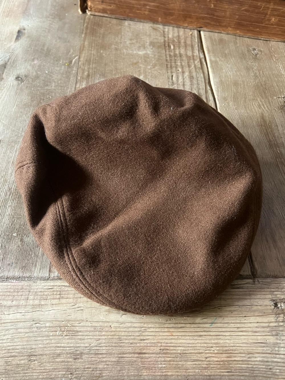 Brooks Brothers Brown cashmere Wool Newsboy Cap